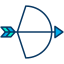external bow-hunting-kiranshastry-lineal-color-kiranshastry icon