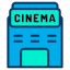 external cinema-cinema-kiranshastry-lineal-color-kiranshastry icon