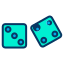 external dice-casino-kiranshastry-lineal-color-kiranshastry icon