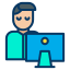 external elearning-online-learning-kiranshastry-lineal-color-kiranshastry icon