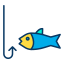 external fishing-hunting-kiranshastry-lineal-color-kiranshastry icon