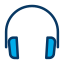 external headphones-fitness-kiranshastry-lineal-color-kiranshastry icon