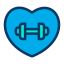 external heart-fitness-kiranshastry-lineal-color-kiranshastry icon