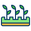 external hydroponic-agriculture-and-farmer-kiranshastry-lineal-color-kiranshastry icon