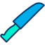 external knife-gastronomy-kiranshastry-lineal-color-kiranshastry icon