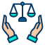 external law-law-and-crime-kiranshastry-lineal-color-kiranshastry icon