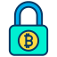 external lock-bitcoin-kiranshastry-lineal-color-kiranshastry icon