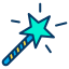 external magic-wand-new-year-kiranshastry-lineal-color-kiranshastry icon