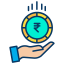 external money-finance-kiranshastry-lineal-color-kiranshastry icon