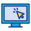 external monitor-banking-and-finance-kiranshastry-lineal-color-kiranshastry icon
