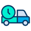 external pickup-truck-logistic-delivery-kiranshastry-lineal-color-kiranshastry icon