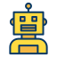 external robot-artificial-intelligence-kiranshastry-lineal-color-kiranshastry icon