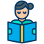 external student-online-learning-kiranshastry-lineal-color-kiranshastry icon