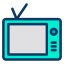 external television-appliances-kiranshastry-lineal-color-kiranshastry icon