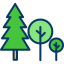 external trees-park-kiranshastry-lineal-color-kiranshastry icon