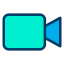 external video-camera-interface-kiranshastry-lineal-color-kiranshastry icon