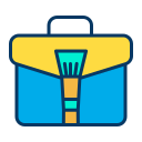 external briefcase-creative-kiranshastry-lineal-color-kiranshastry-1 icon