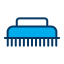 external brush-bathroom-kiranshastry-lineal-color-kiranshastry icon