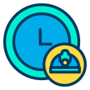 external clock-engineering-kiranshastry-lineal-color-kiranshastry icon