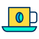 external coffee-cup-coffee-shop-kiranshastry-lineal-color-kiranshastry-1 icon