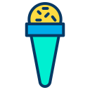 external cone-food-kiranshastry-lineal-color-kiranshastry icon