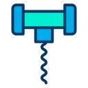 external corkscrew-new-year-kiranshastry-lineal-color-kiranshastry icon