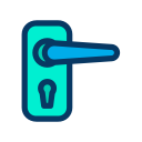 external doorknob-miscellaneous-kiranshastry-lineal-color-kiranshastry icon
