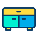 external drawers-furniture-kiranshastry-lineal-color-kiranshastry icon