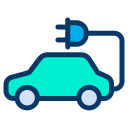 external electric-car-automobile-kiranshastry-lineal-color-kiranshastry-2 icon