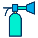 external extinguisher-airport-kiranshastry-lineal-color-kiranshastry icon