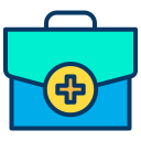 external first-aid-kit-outdoor-kiranshastry-lineal-color-kiranshastry icon