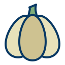 external garlic-fruits-and-vegetables-kiranshastry-lineal-color-kiranshastry icon