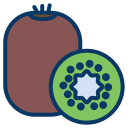 external kiwi-fruits-and-vegetables-kiranshastry-lineal-color-kiranshastry icon