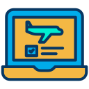 external laptop-airport-kiranshastry-lineal-color-kiranshastry icon