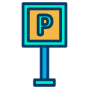 external parking-airport-kiranshastry-lineal-color-kiranshastry icon