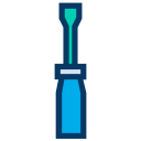 external screwdriver-construction-and-tools-kiranshastry-lineal-color-kiranshastry icon