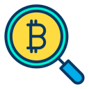 external search-bitcoin-kiranshastry-lineal-color-kiranshastry icon