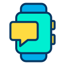 external smartwatch-communication-kiranshastry-lineal-color-kiranshastry icon