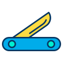 external swiss-army-knife-hunting-kiranshastry-lineal-color-kiranshastry icon