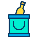 external wine-cooler-food-kiranshastry-lineal-color-kiranshastry icon