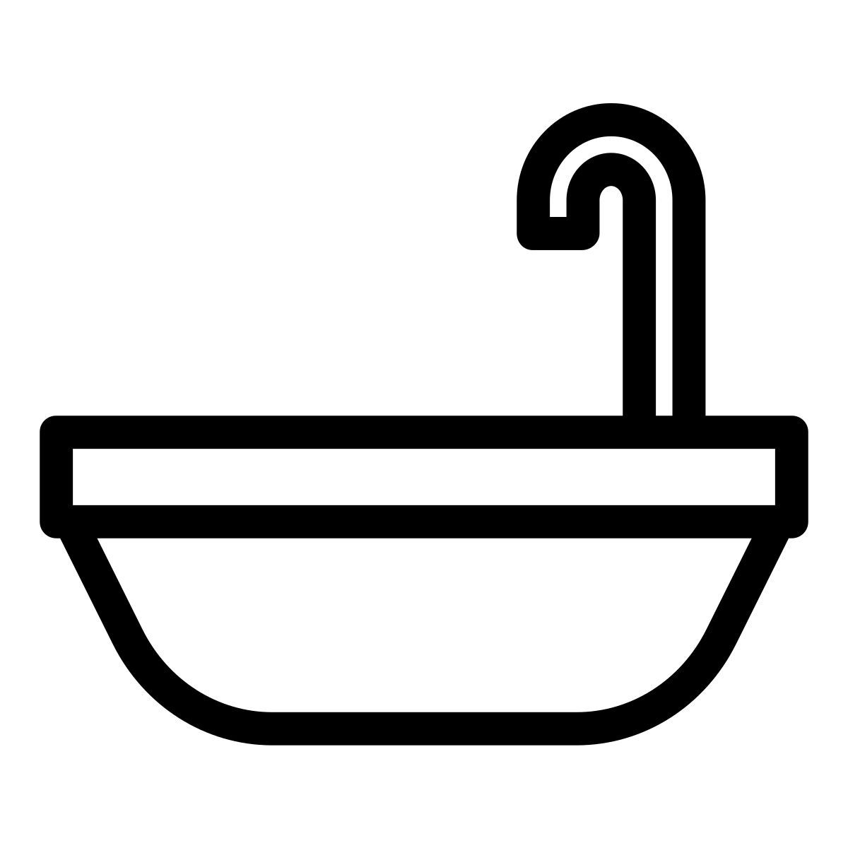 banheira e chuveiro icon