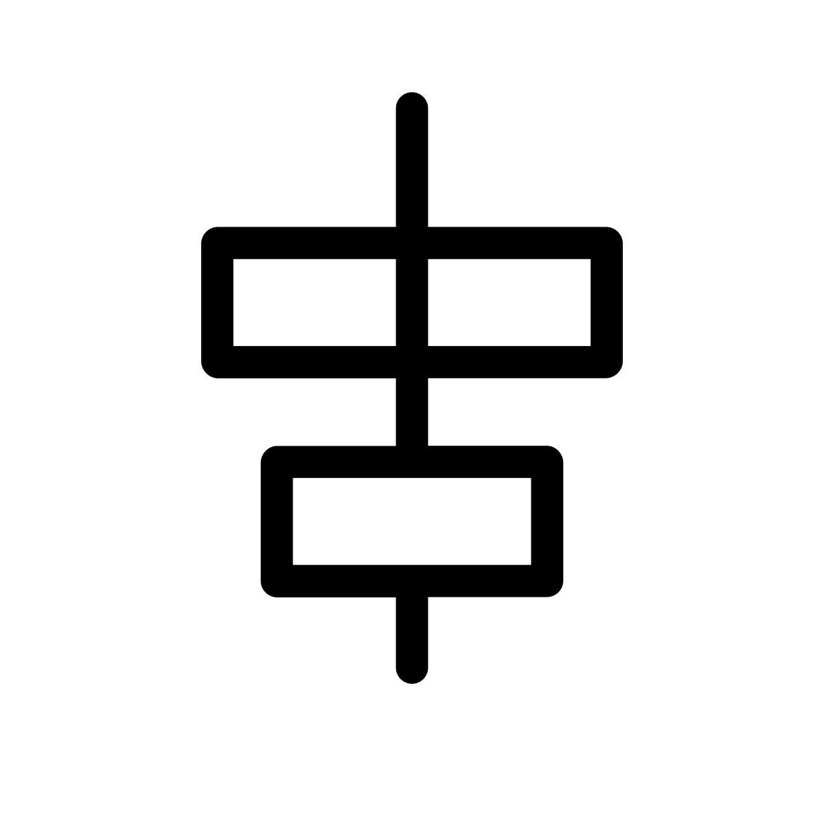 center alignment icon