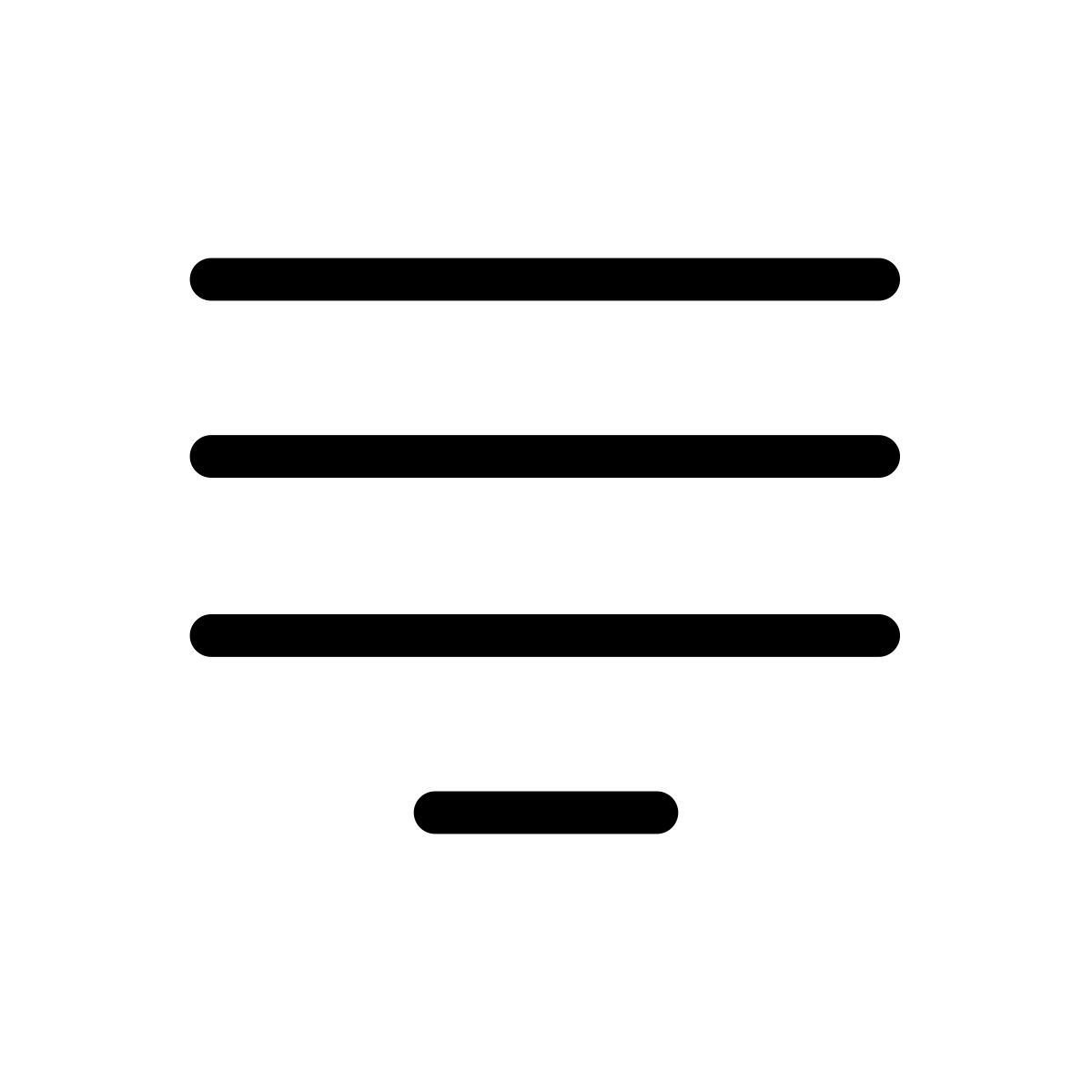 alignement central icon
