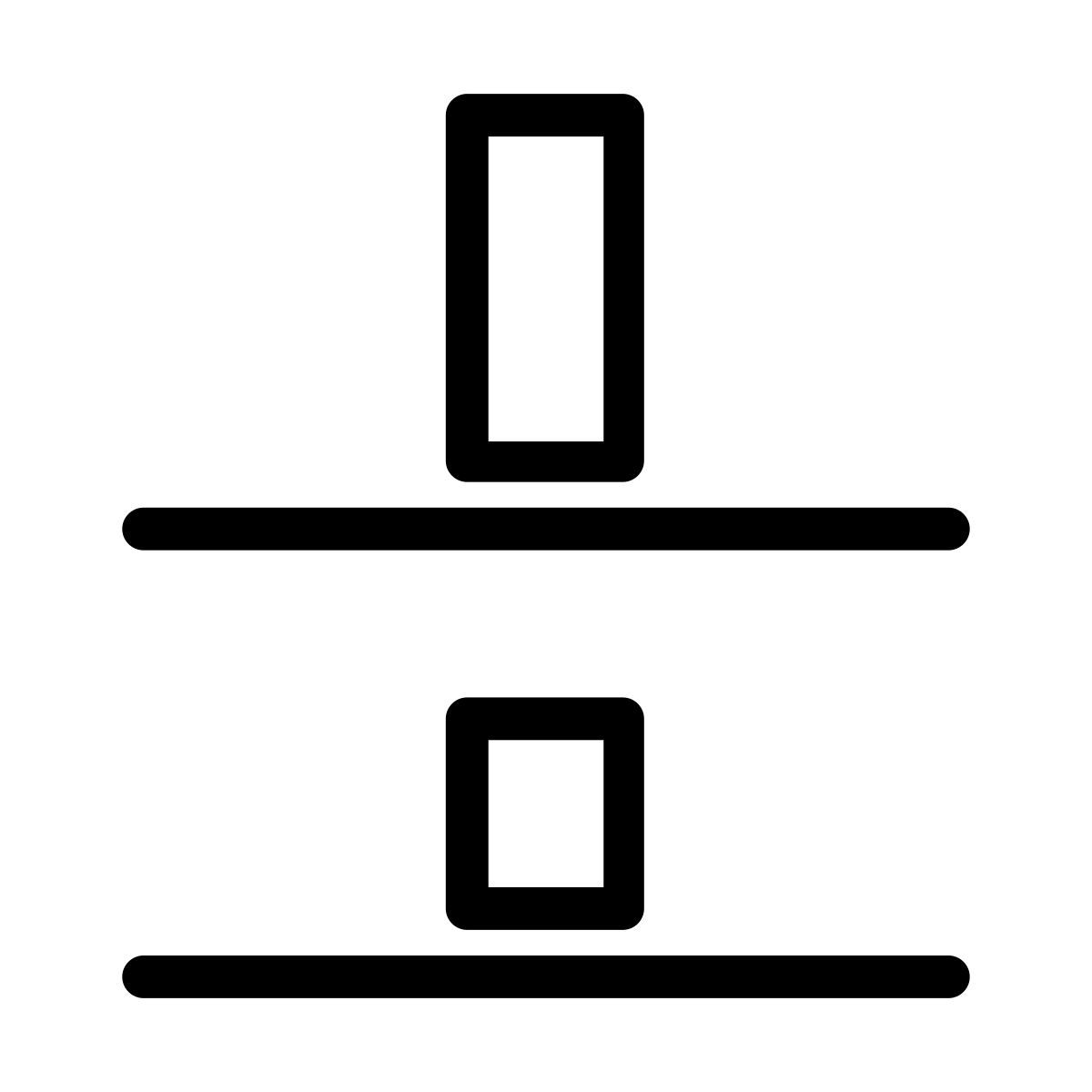 center alignment icon