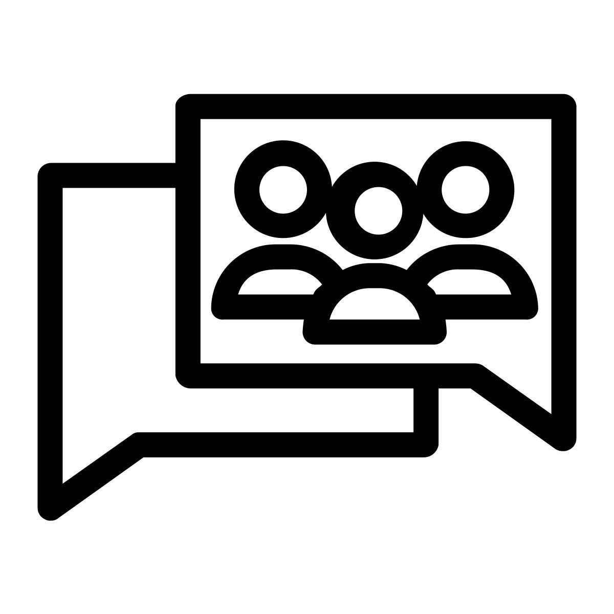 チャット icon