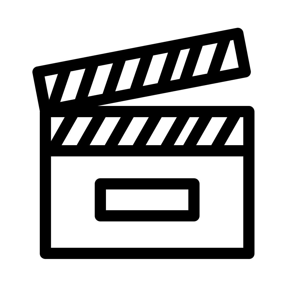 clapperboard icon
