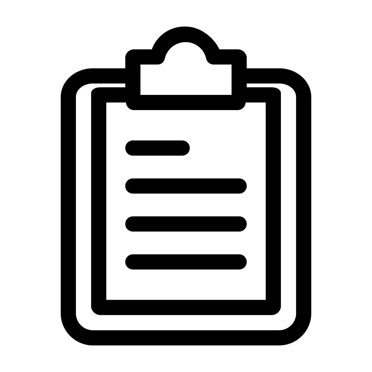 剪贴板 icon