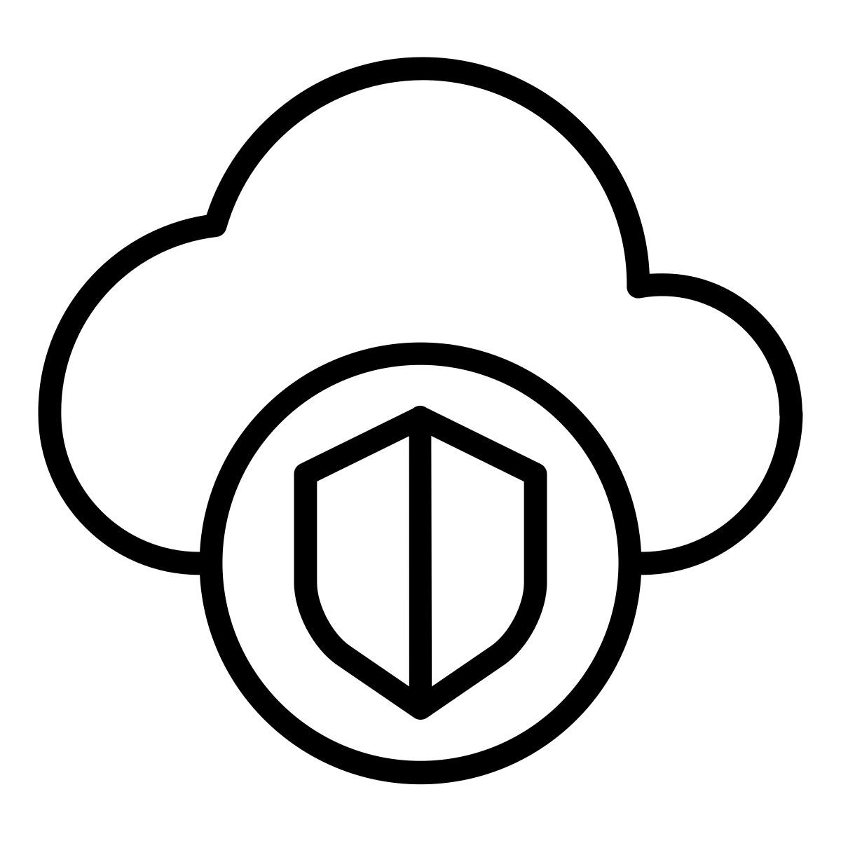 Cloud computing icon
