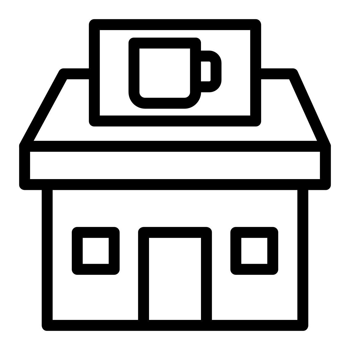 coffee shop icon