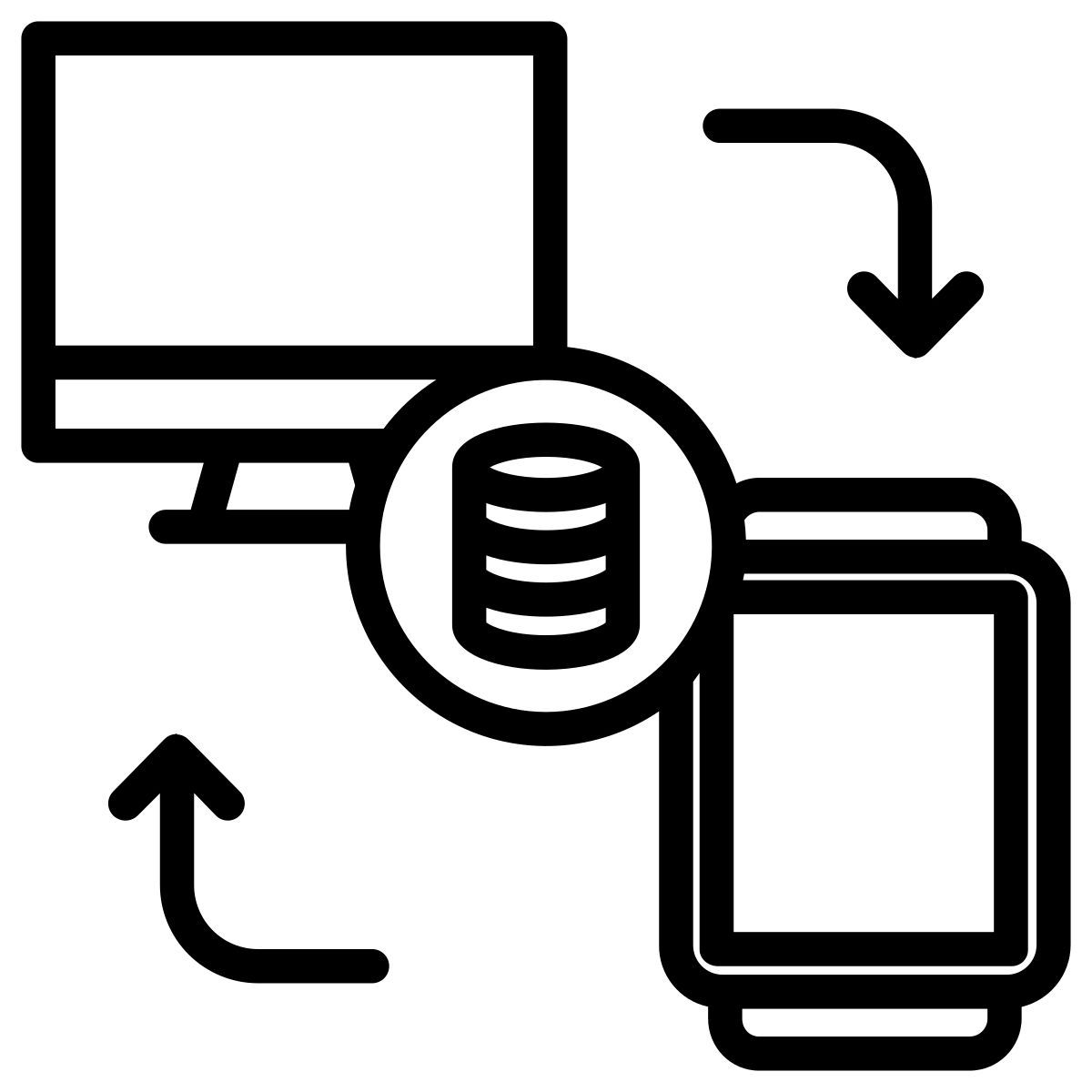 sync devices icon